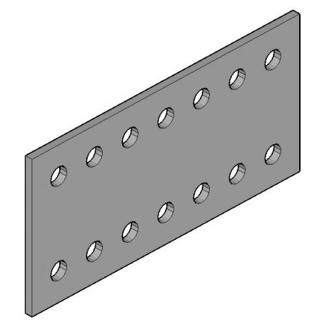 Kopplaat HEA 600